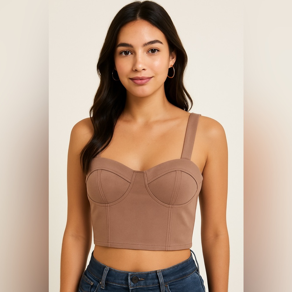 Beige corset